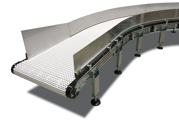 Curved conveyor